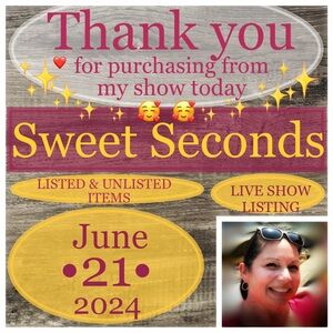 Sweet Seconds• LIVE SHOW Listing